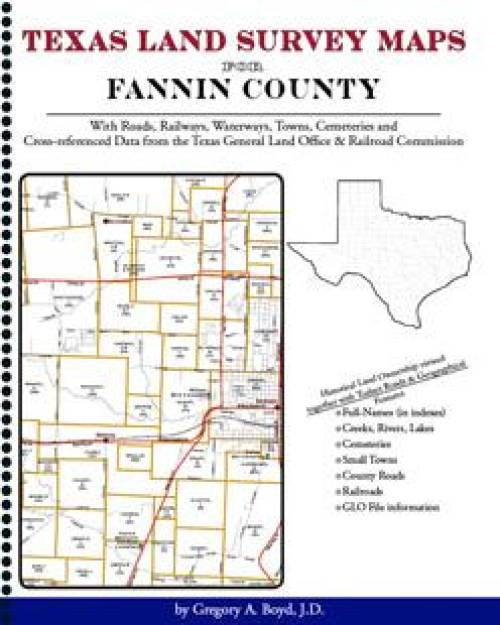 Texas Land Survey Maps for Fannin County by Gregory A. Boyd