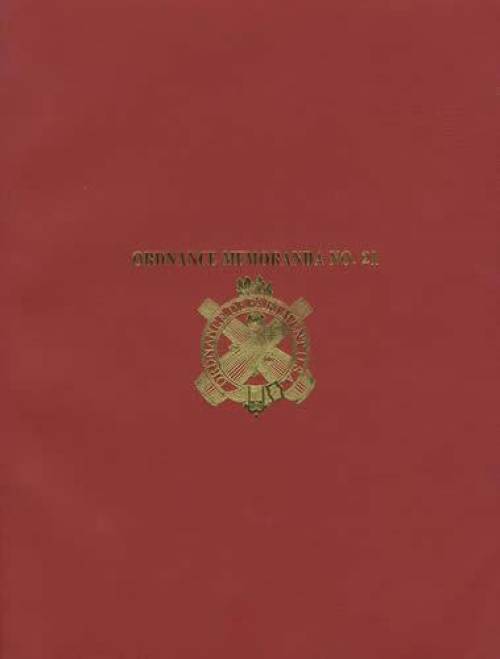 Ordnance Memoranda No. 21: Indian War Ammunition (1878)