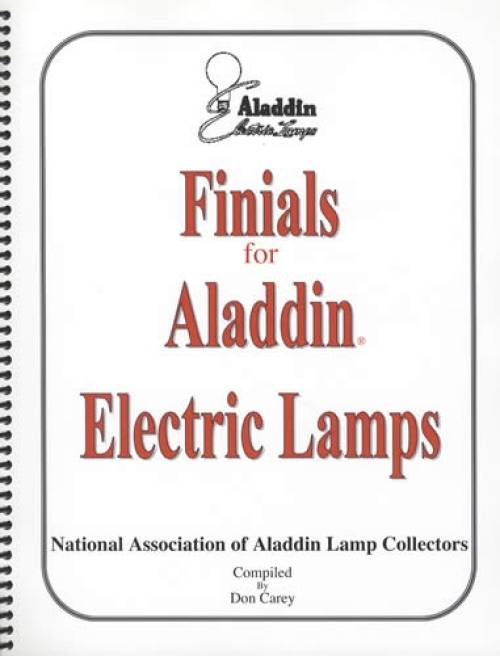 Finials for Aladdin Electric Lamps by Don Carey