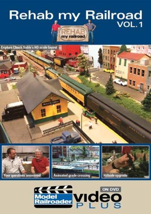 Model Railroader Video Plus Rehab my Railroad Vol. 1 Collector Bookstore