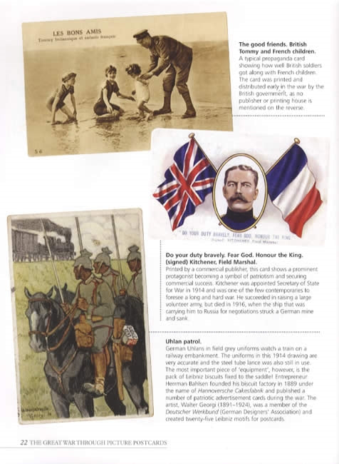 The Great War Through Picture Postcards by Guus de Vries
