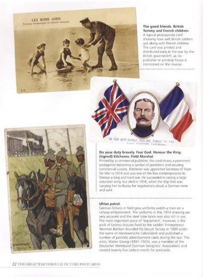 The Great War Through Picture Postcards by Guus de Vries