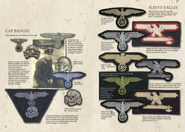 Insignia of the Waffen-SS: Cuff Titles, Collar Tabs, Shoulder Boards, Badges by Rolf Michaelis