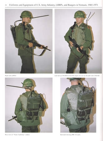 Uniforms & Equipment of US Army Infantry, LRRPs, & Rangers in Vietnam 1965-1971 by Paul W. Miraldi