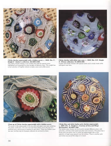 World Paperweights: Millefiori & Lampwork, With Price Guide by Robert G. Hall