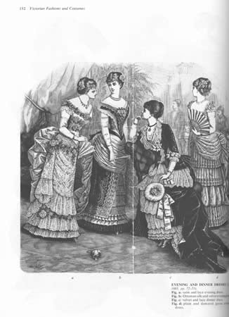 Victorian (Women's) Fashions & Costumes From Harper's Bazar 1867-1898 by Stella Blum