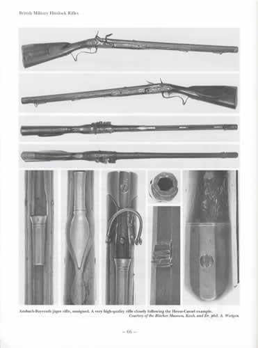 British Military Flintlock Rifles 1740-1840 by De Witt Bailey