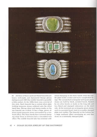 Indian Silver Jewelry of the Southwest 1868-1930 by Larry Frank, Millard Holbrook II