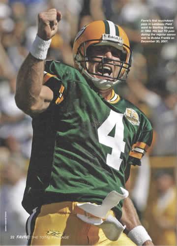 Brett Favre: The Total Package (Green Bay Packers Football)