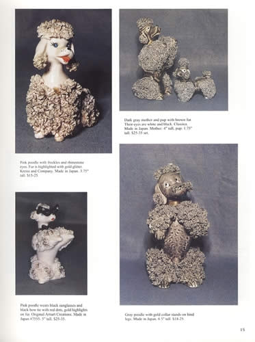 Spaghetti Art Ware: Poodles & Other Collectible Ceramics