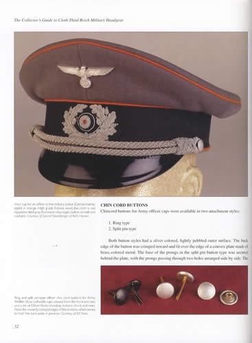 Cloth Third Reich Military Headgear Guide by Gary Wilkins
