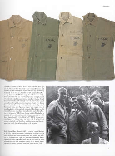 United States Marines Corps Uniforms, Insignia & Personal Items of World War II (Dungarees & Frog Skins) by Harlan Glenn