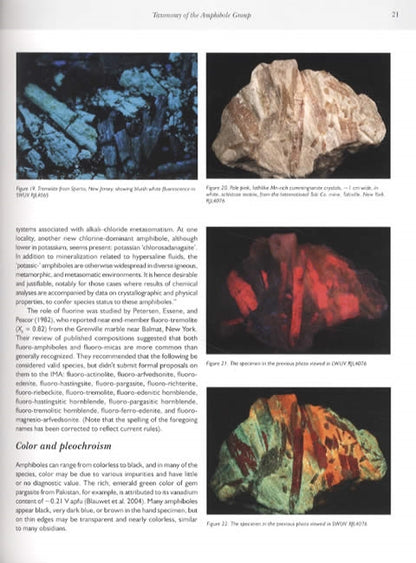 Collector's Guide to the Amphibole Group by Robert Lauf