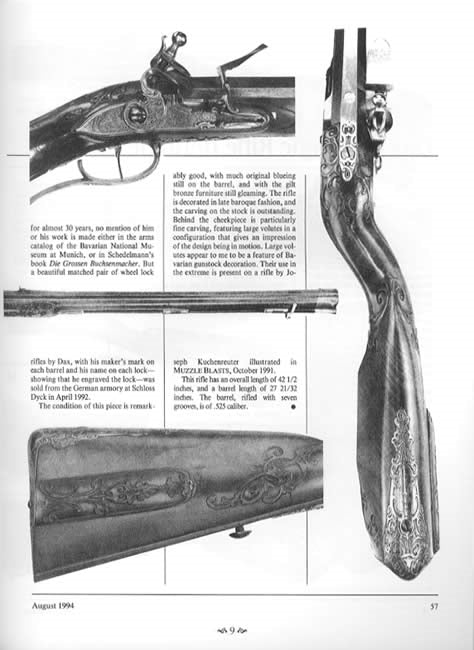 Jaeger Rifles: Collected Articles Published in Muzzle Blasts by George Shumway