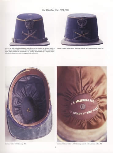 Hats Off: Head Dress of the US Army 1872-1912 by John Langellier