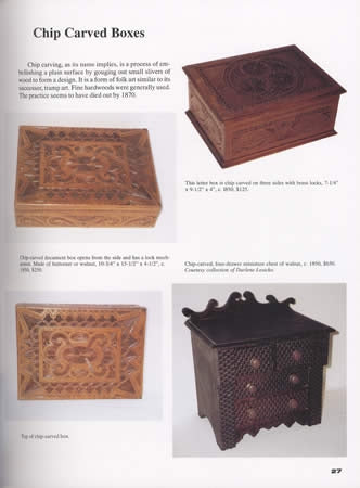 19th Century Wooden Boxes by Arene Burgess