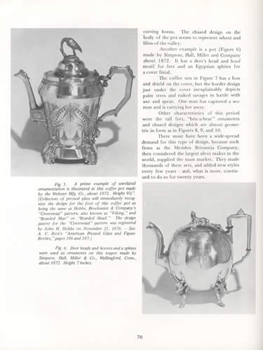 The Elegance of Old Silverplate and Some Personalities by Edmund P. Hogan