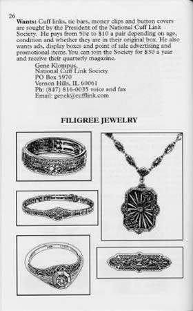 Jewelry Detective Book Resources by C Jeanenne Bell