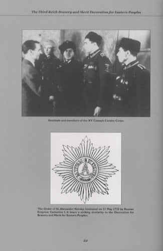 The Third Reich Bravery and Merit Decoration for Eastern Peoples by Rolf Michaelis