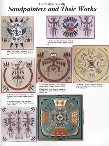 The Navajo Art of Sandpainting, 2nd Ed (Native American Indian) by Douglas Congdon-Martin
