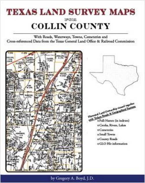 Texas Land Survey Maps for Collin County, Texas by Gregory Boyd