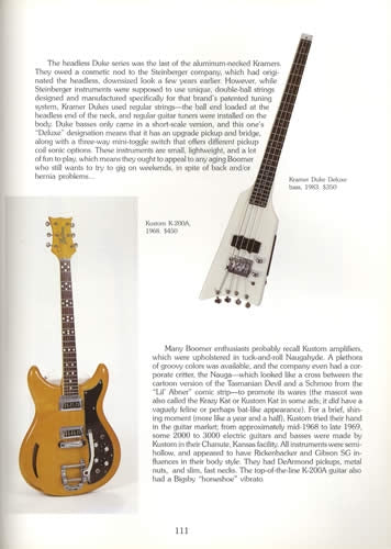 Vintage Electric Guitars (Vintage Guitars 1940s-1980s w Price Guide) by Willie G Moseley