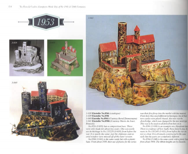 Toy Forts & Castles: European-Made Toys of the 19th & 20th Centuries by Allen Hickling