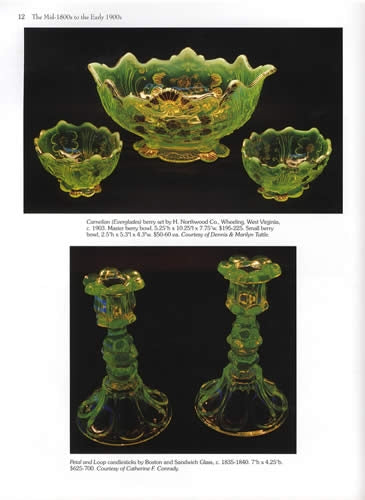 Pictorial Guide to Vaseline Glass by Sue Davis