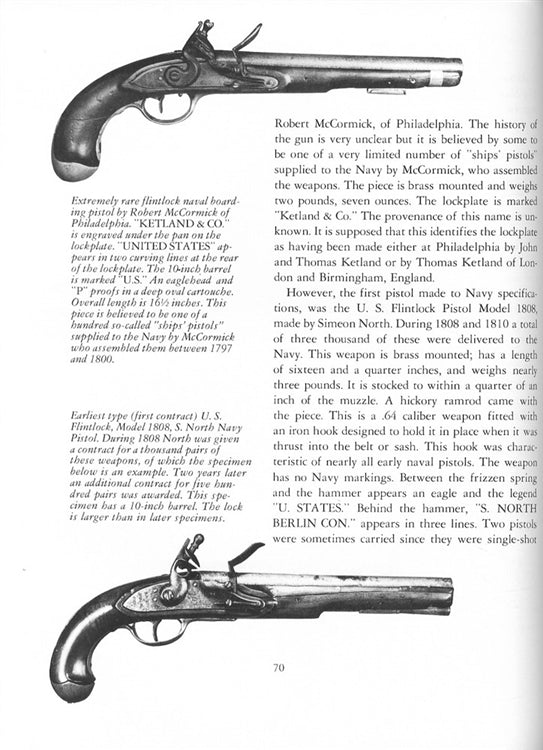 Small Arms of the Sea Services: Firearms & Edged Weapons of the US Navy, Marine Corps, Coast Guard, Revolution - Present by Robert Rankin