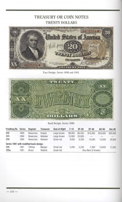 United States Currency: Large Size, Small Size, Fractional, 8th Ed by Kenneth Bressett