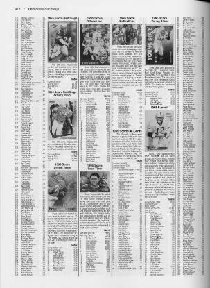 Tuff Stuff 2006 Football Cards