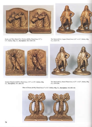 A Collector's Guide to Cast Metal Bookends by Gerald McBride