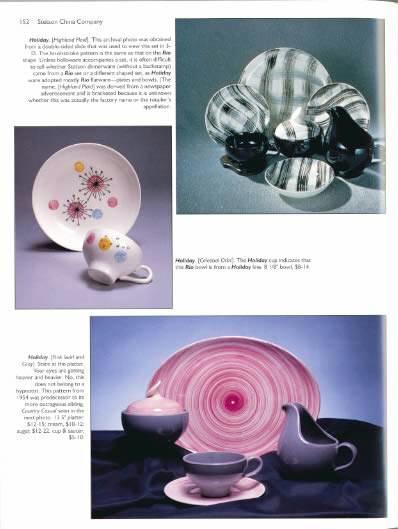 Mid-Century Modern Dinnerware: Ak-Sar-Ben Pottery, Denwar Ceramics, Iroquois China Company, Laurel Potteries of California, Royal China Company, Stetson China Company by Michael Pratt