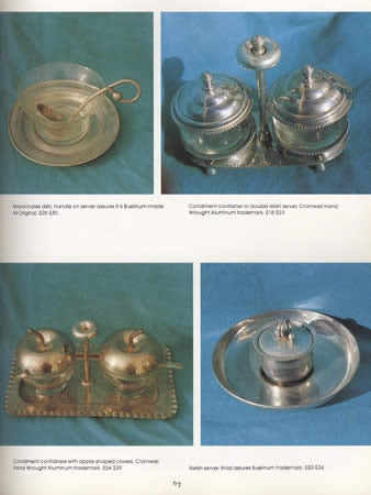 Aluminum Giftware with Prices by Frances Johnson