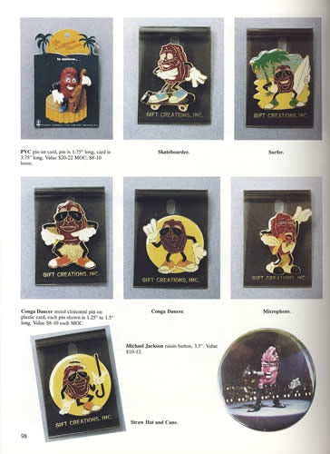 Collectible California Raisins: An Unauthorized Guide With Values by Pamela Duvall Curran, George W. Curran