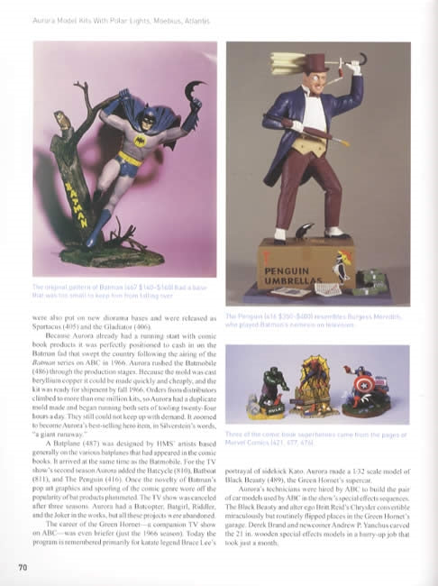 Aurora Model Kits With Polar Lights, Moebius, Atlantis by Thomas Graham