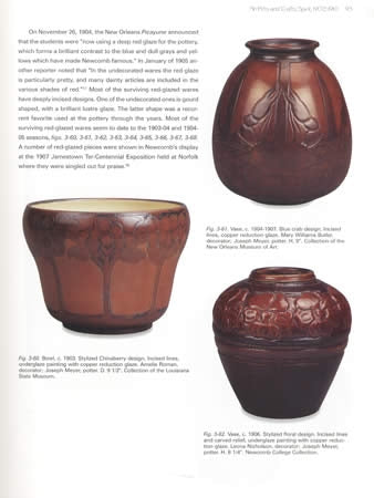 Newcomb Pottery & Crafts: An Educational Enterprise for Women, 1895-1940 by Jessie Poesch, Sally Main