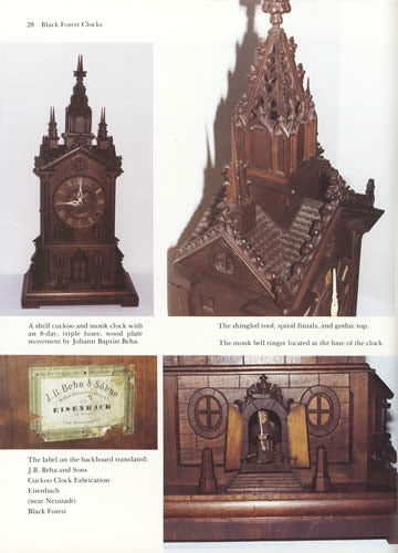 German Black Forest Clocks (1700- 1930) by Rick Ortenburger