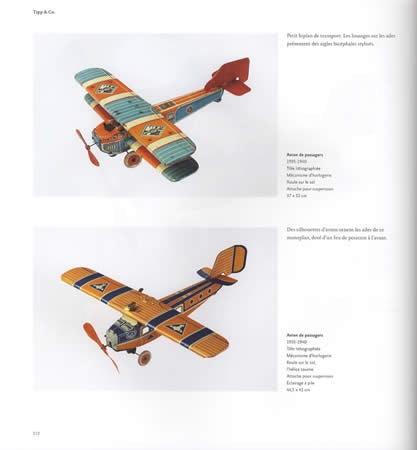 My Antique Toy Airplanes 1910-1960: Collection of Patrick Despature