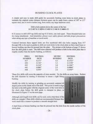 The Pin-Pallet Escapement: Adjustment & Repair by Robert Porter