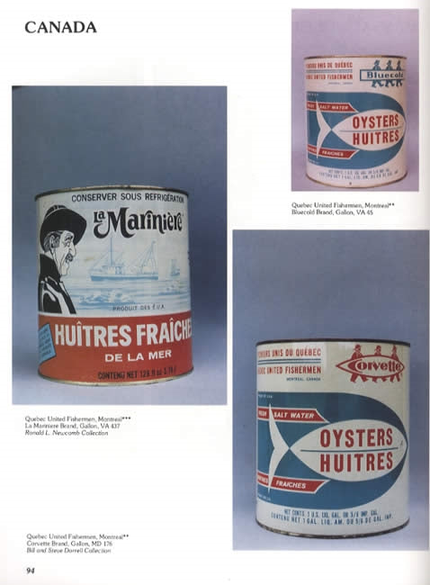 Oyster Cans by Jim & Vivian Karsnitz