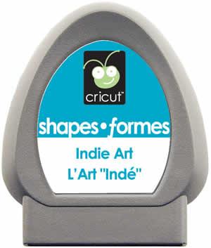 Cricut Solutions Shape Cartridge - Indie Art