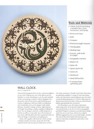 Learn to Burn: A Step-by-Step Guide to Getting Started in Pyrography by Simon Easton