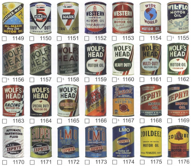American Oil Cans by Tom & Susan Allen
