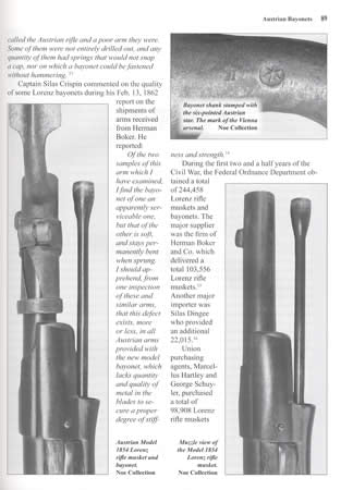 European Bayonets of the American Civil War by David Noe, Joseph Serbaroli Jr.