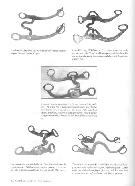 Confederate Saddles & Horse Equipment by Ken R. Knopp