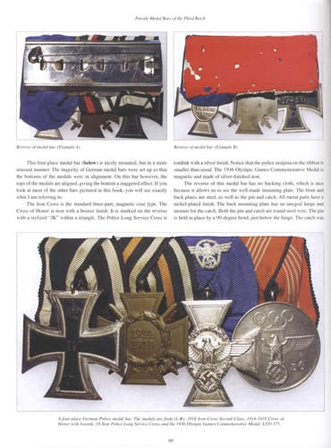 Parade Medal Bars of the Third Reich (German WWII) by Thomas Yanacek