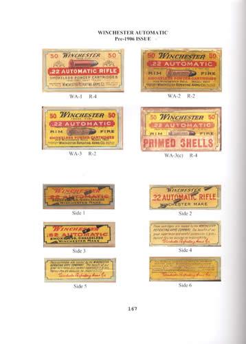 Winchester Two-Piece .22 (Cartridge) Boxes, 1873 to 1927 by Richard Rains