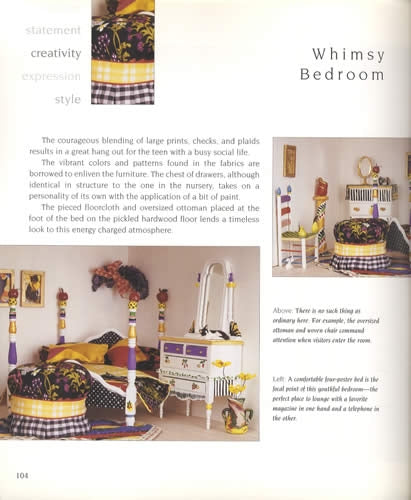 Soft Furnishings for Dollhouses: 215 Enchanting NoSew Designs & Patterns by Lael Combe Furgeson, Terry Combe Johnson