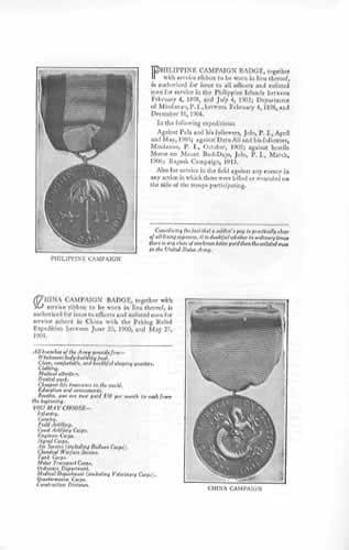 Rewards for Service: United States Army: Insignia and Other Information (1919 Army Reprint)